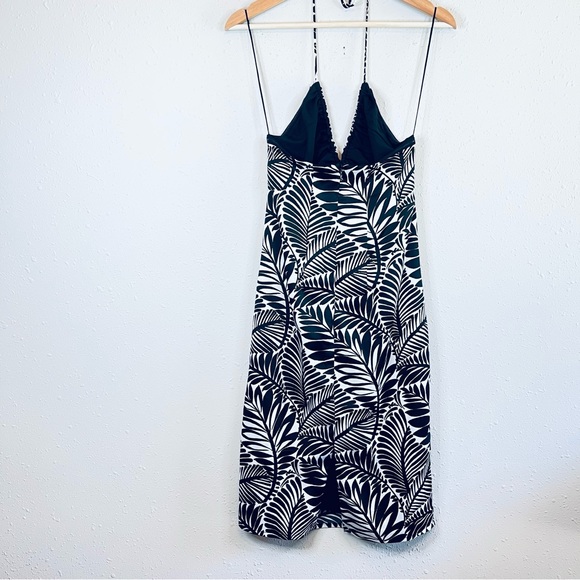 Christian Lacroix Botanical Print Keyhole Satin Mini Cocktail Dress Sz XS NWT - Picture 10 of 16